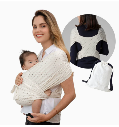SoftNest - Comodo, traspirante e sicuro - Marsupio ergonomico per neonati