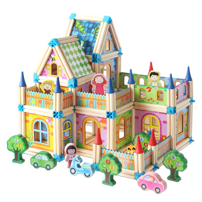 Woods – Sostenibile e creativo – Set di costruzioni in legno per bambini