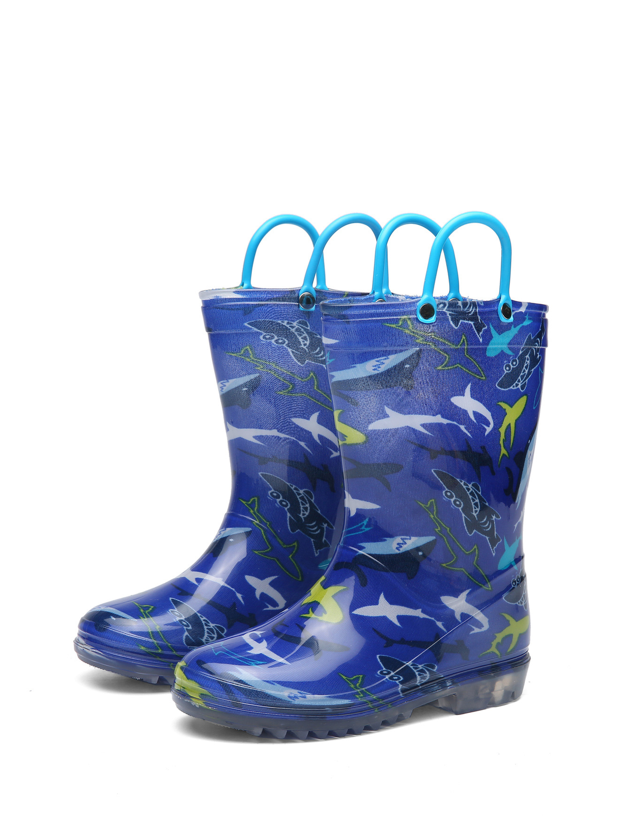 RainySteps – Facili da indossare e impermeabili – Stivali da pioggia con stampa e passante