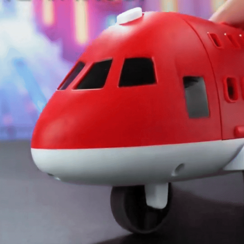 MiniAirBase – Interattivo ed educativo – Set da gioco aeroporto con veicoli
