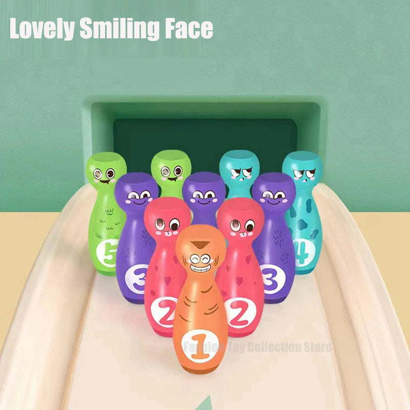 Bowling Game Set - Colorato e divertente - Set da bowling giocattolo