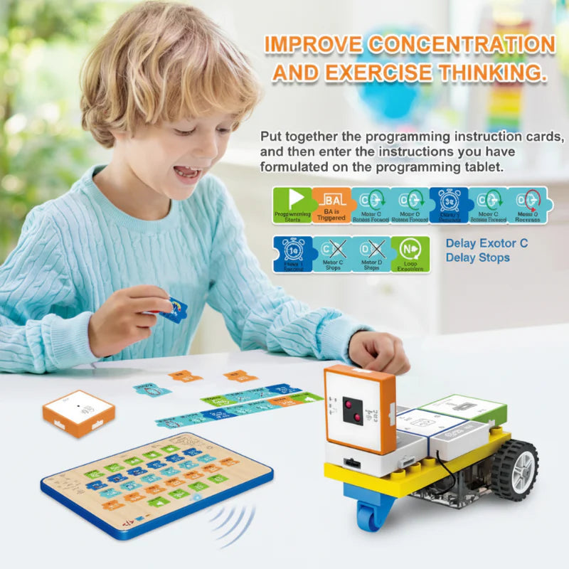 STEM Programming Blocks – Imparare a programmare – Set di mattoncini