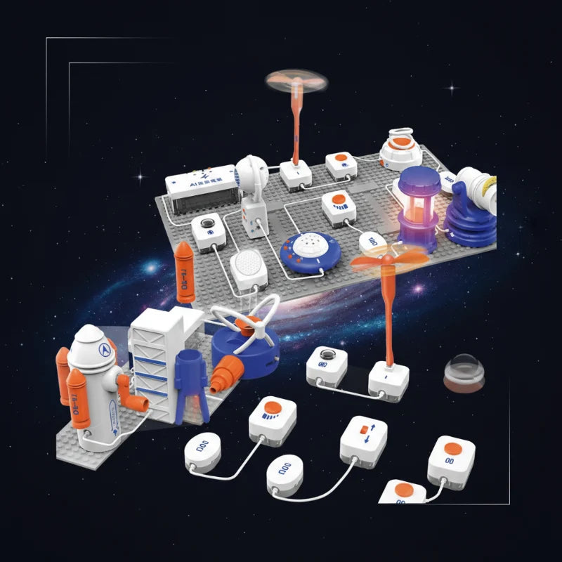 AI Voice Building Blocks – Istruttivo e interattivo – Set di mattoncini