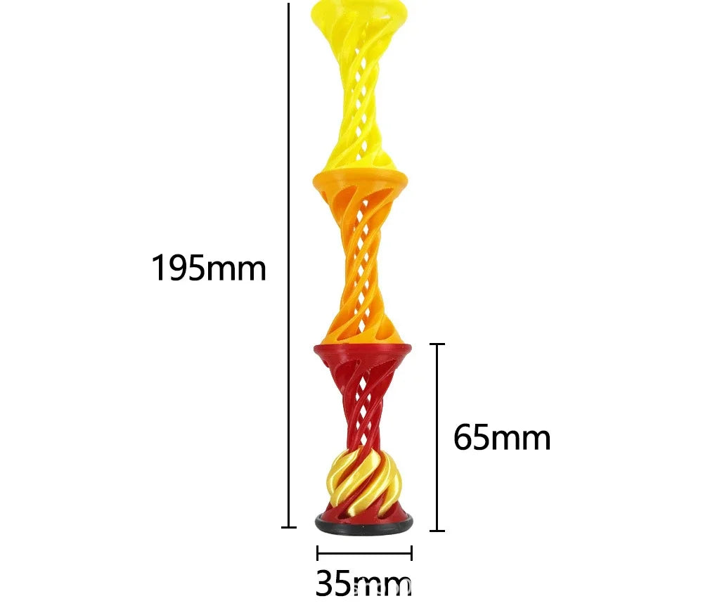 SpiraPop – Unico e rilassante - Giocattolo Fidget a decompressione 3D