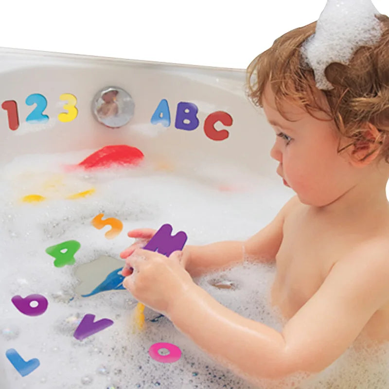Bath Learning™ - Apprendimento durante il bagnetto - Lettere e numeri da bagno