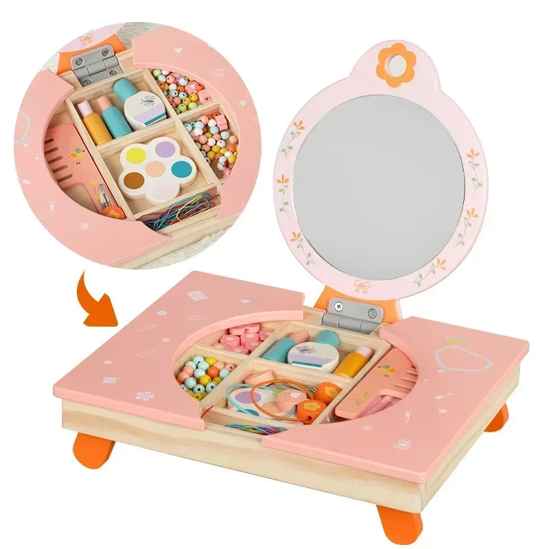 MiniDresser – Educativo e gioco di ruolo – Tavolo da toeletta per bambini
