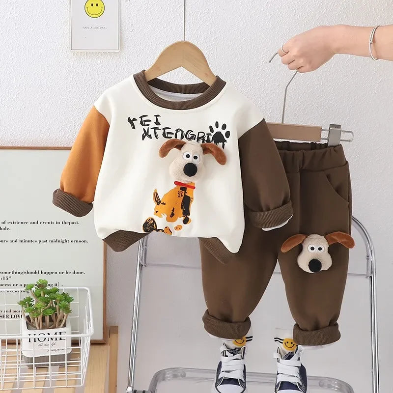 Mini Fashion™ - Trendy e confortevole - Tuta per bambini fantasia cane