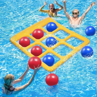 Thumbnail for Pool Tic Tac Toe – Colorato e divertente - Set da gioco per piscina quattro in fila