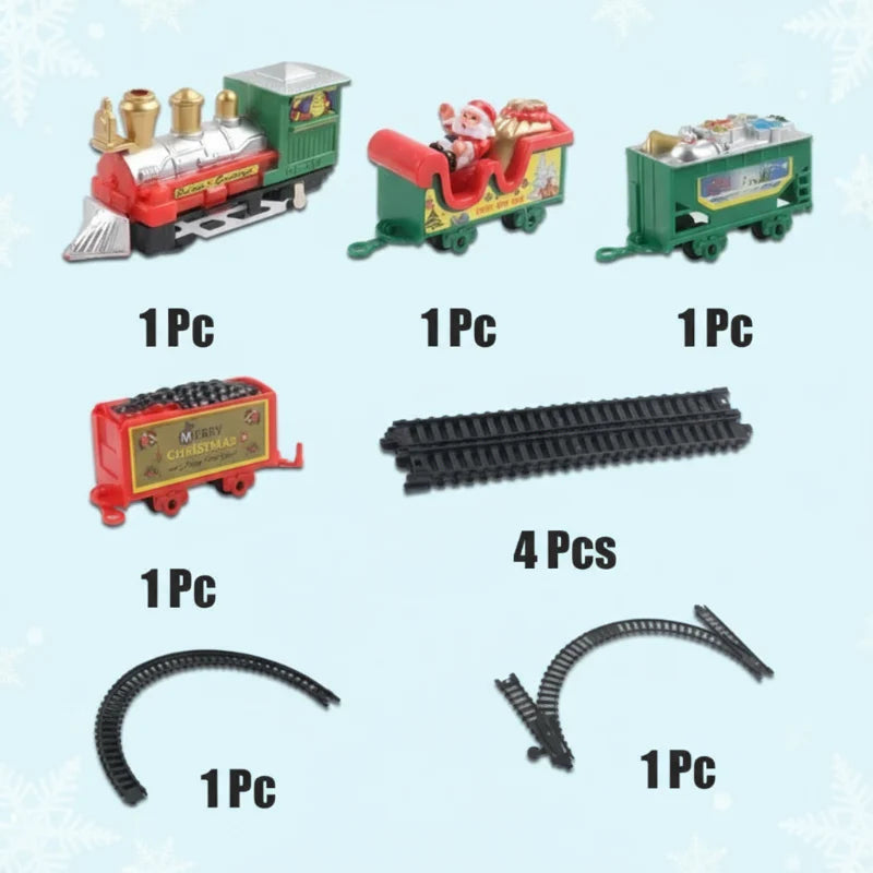 XmasTrain – Festoso e divertente – Set di trenini elettrici per Natale