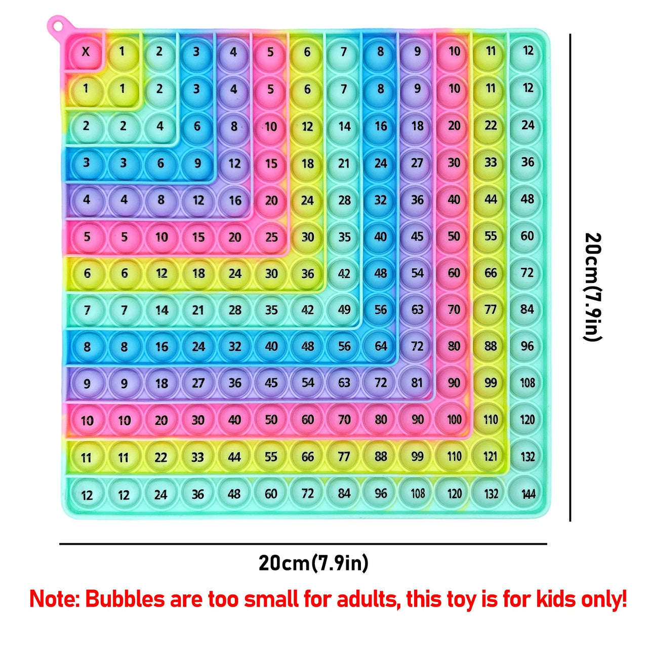 Multicolor Fidget Board™ - Migliorare le competenze numeriche - Tavola Fidget Reken