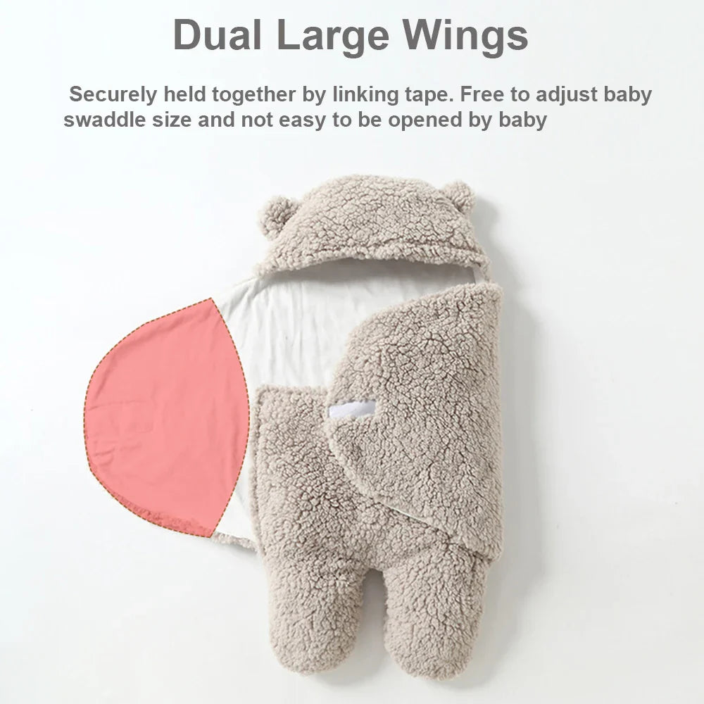 SnuggleBear™ - Coperta a fascia per neonati