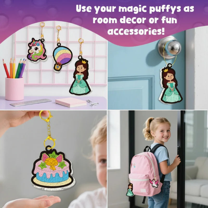 Magic Puff Paint – Creativo e interattivo – Kit di lavoretti con una magica consistenza schiumosa