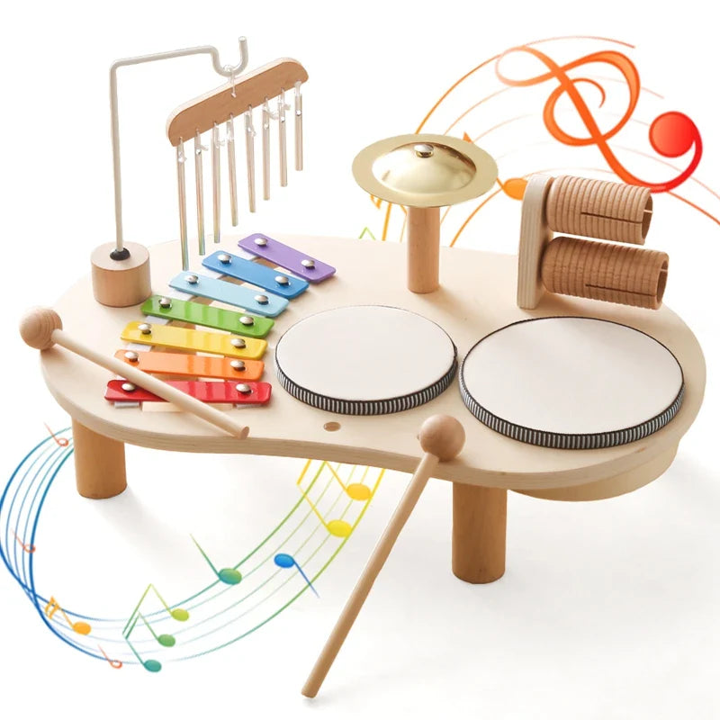 Baby Music Set™ - Scopri la magia della musica - Set di strumenti musicali per bambini