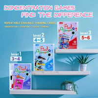 Thumbnail for Spot the Difference Game – Concentrazione e apprendimento – Gioco di carte