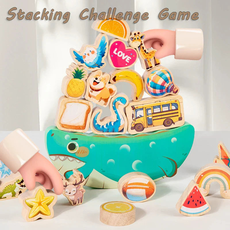 BalanceBuddies – Gioco educativo di equilibrio e impilamento per bambini