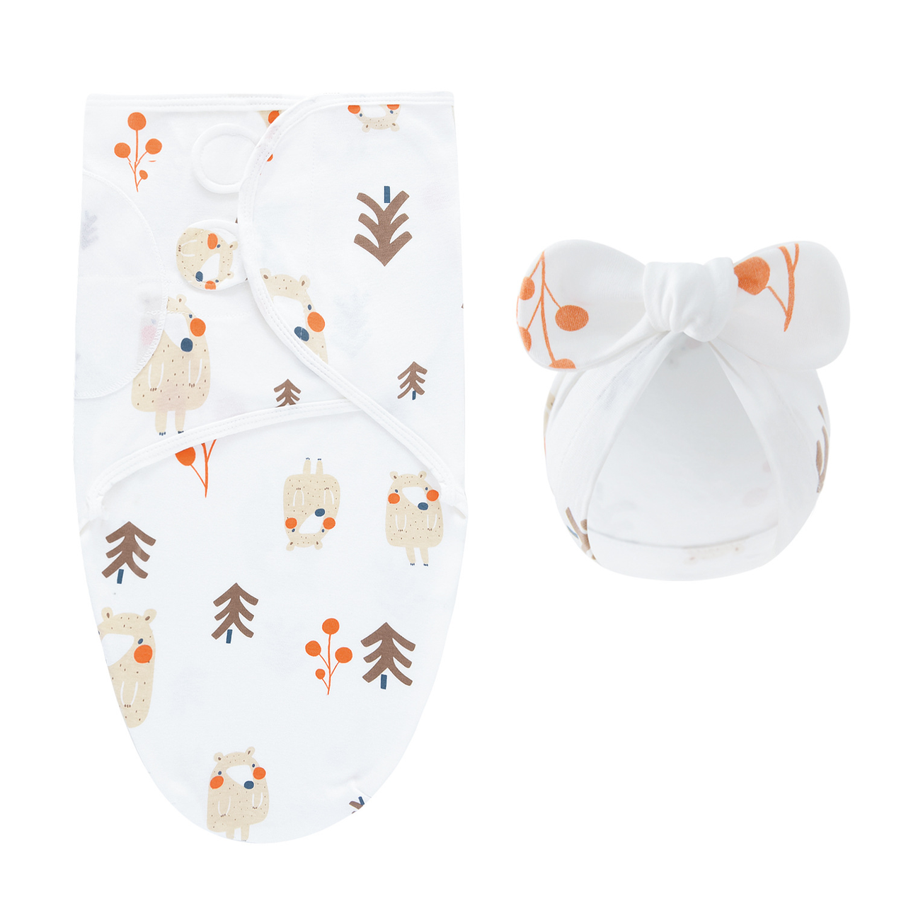 DreamNest – Rust & Comfort – Lussuosa copertina con cappellino
