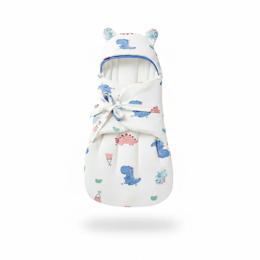 SnuggleBear – Comfort e praticità – Copertina in cotone per fasciare il bambino