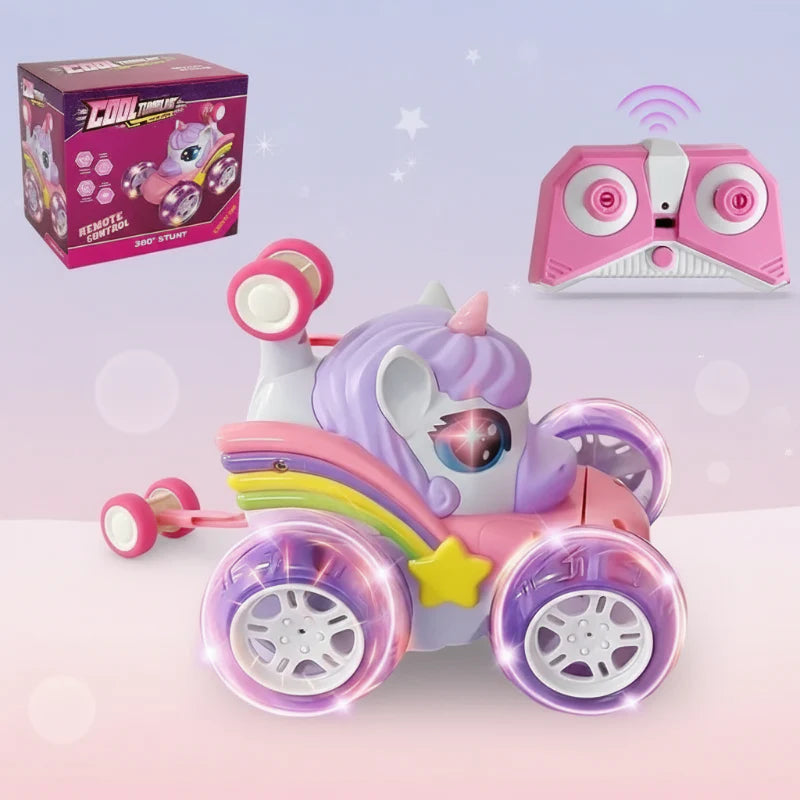 GlowRide – Colorato e dinamico – Auto RC Unicorno