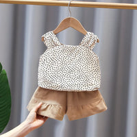Thumbnail for Mini Fashion™ - Set estivo in cotone per bambine