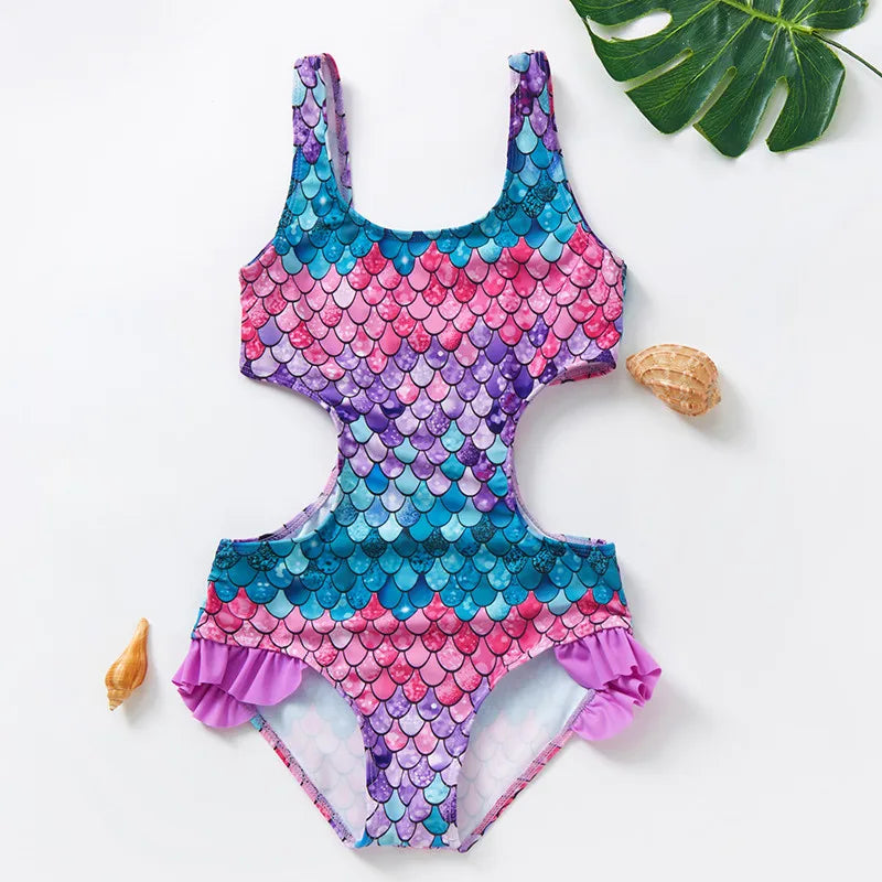 Mini Fashion™ - Tessuto ad asciugatura rapida - Bikini da bambina