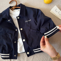 Thumbnail for UrbanCub – Robusto ed elegante – Giacca da baseball per bambini