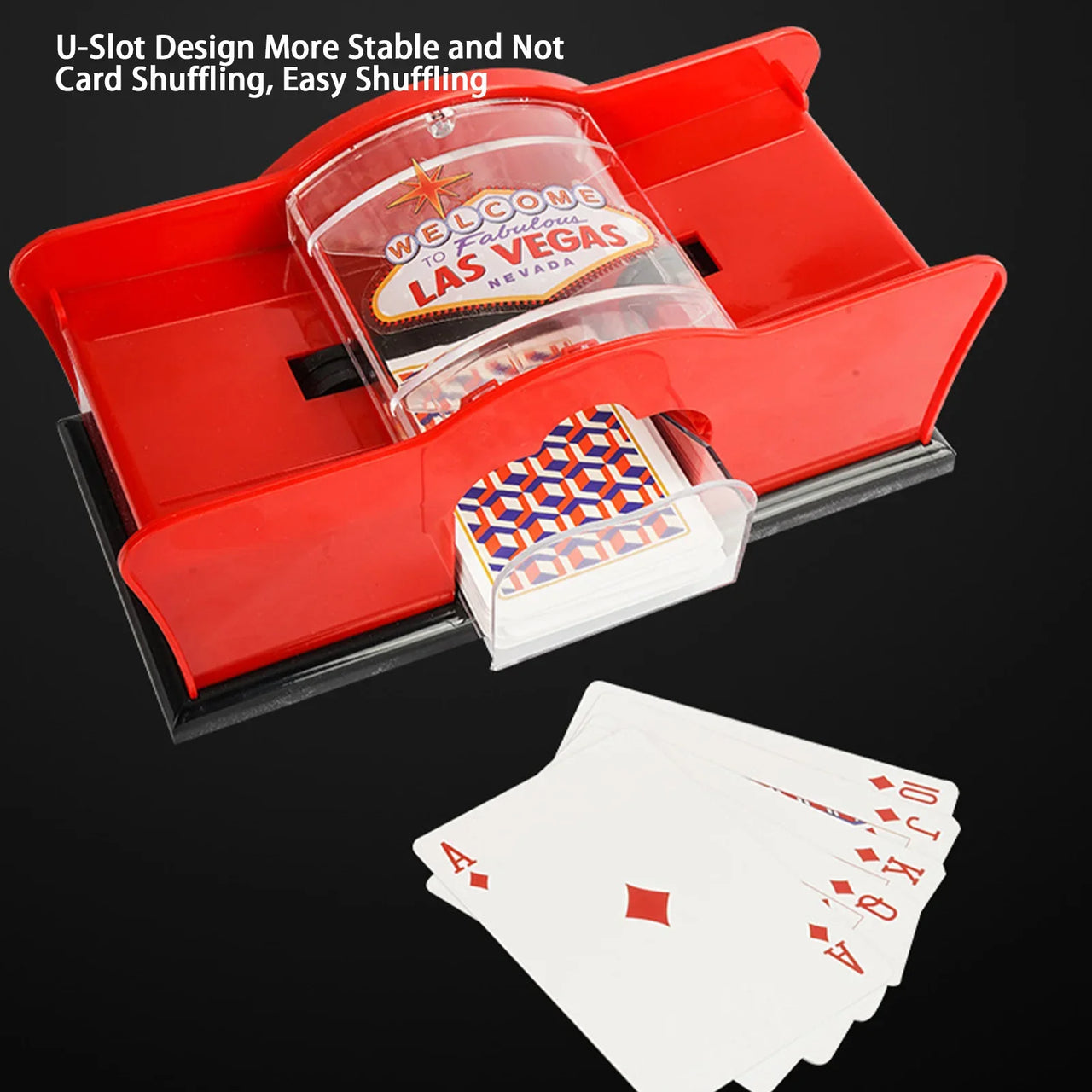 ShuffleMaster™ - Non mescolare mai più le carte da solo - Mescolatore di carte