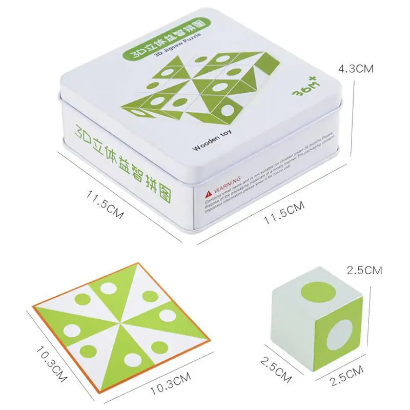 BrainBlocks™ – Sottile e creativa – Rompicapo geometrico di Houten