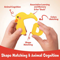 Thumbnail for ZooLetters – Giocoso ed educativo – Puzzle alfabetico con animali per bambini