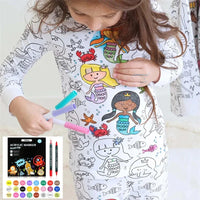 Thumbnail for DIY Pajama Set™ – Colore e sogno – Colours Set pigiama per bambini