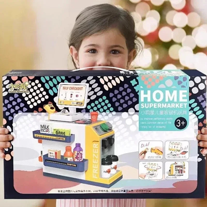 Supermarket Set™ - Divertimento per la casa - Registratore di cassa giocattolo
