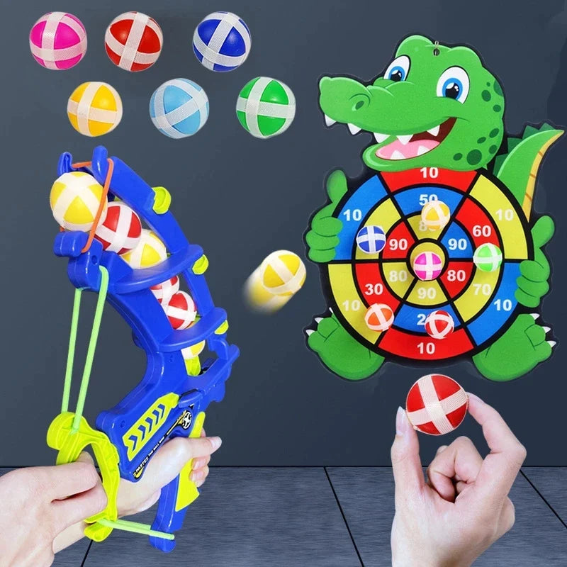 Sticky Ball Shooting Game – Attivo e interattivo – Set da freccette
