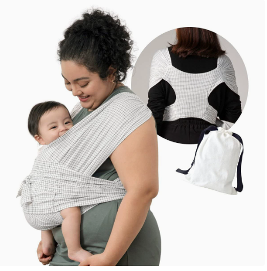 SoftNest - Comodo, traspirante e sicuro - Marsupio ergonomico per neonati