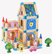 Thumbnail for Woods – Sostenibile e creativo – Set di costruzioni in legno per bambini