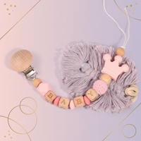 Thumbnail for Personalized Pacifier Chain – Sicuro ed elegante - Portaciuccio personalizzato