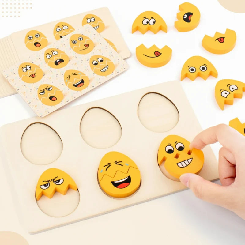 ExpressEggs – Imparare a gestire le emozioni – Puzzle delle espressioni facciali