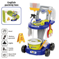 Thumbnail for CleanPlay – Istruttivo e divertente – Carrello per la pulizia dei giocattoli