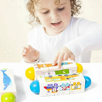 Thumbnail for WoodiTurn – Educativo e divertente – Puzzle rotante