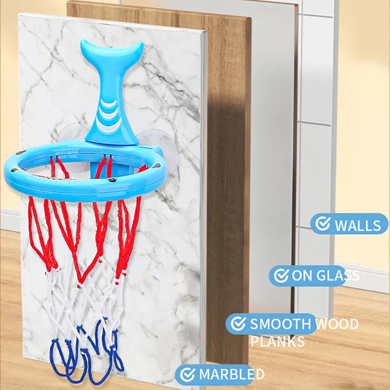 BathBounce – Interattivo e divertente – Set da gioco per giocare a basket nella vasca da bagno