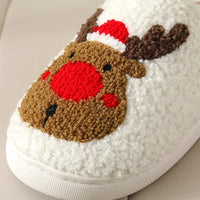 Thumbnail for Northern Lights Kids - Caldo e festoso - Pantofole natalizie in peluche a fantasia