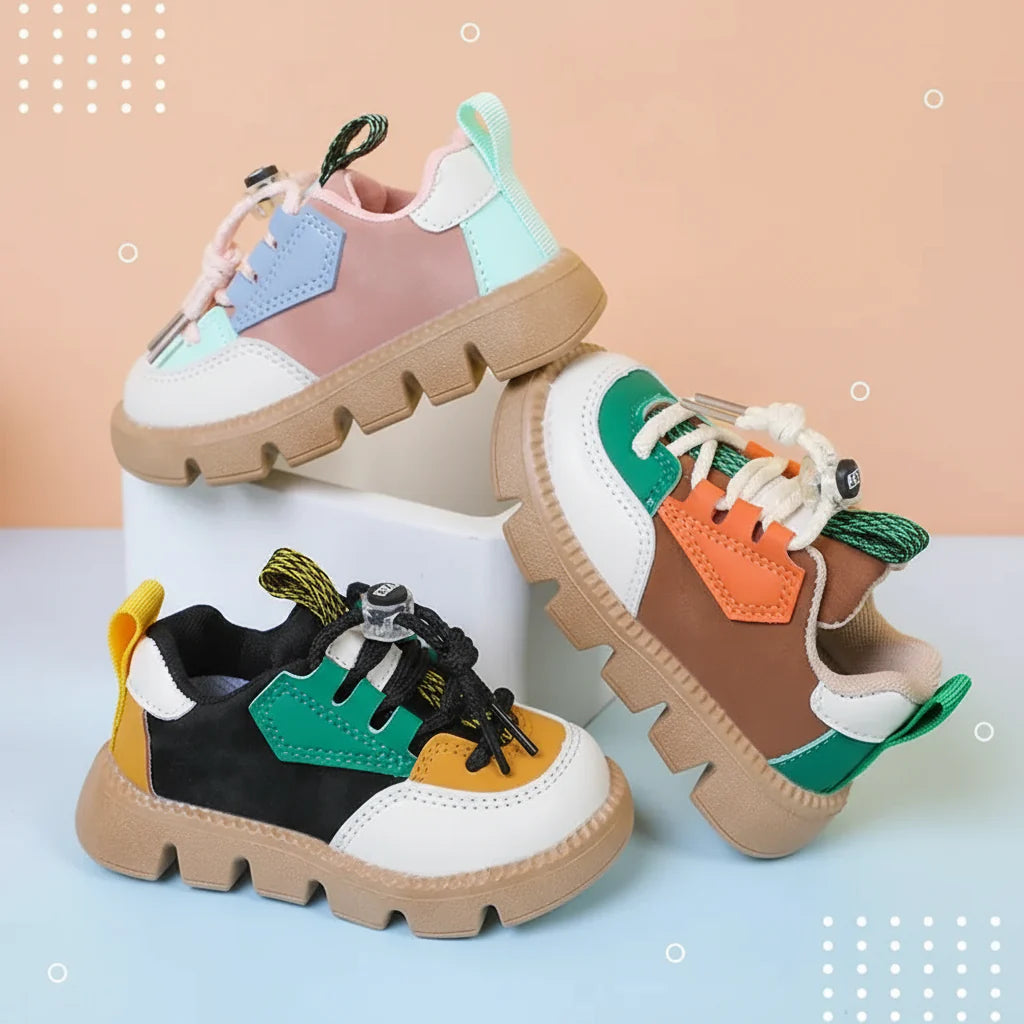KidoStep – Morbide e pratiche: sneakers robuste per bambini con suola spessa