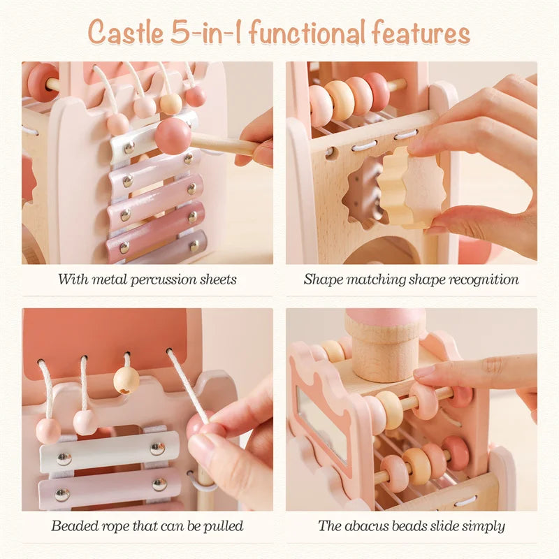 Woods™ - Divertimento sonoro creativo - Torre musicale in legno