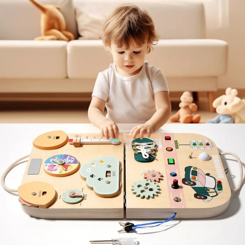 Skill Board™ - Alla scoperta del mondo - Valigia sensoriale
