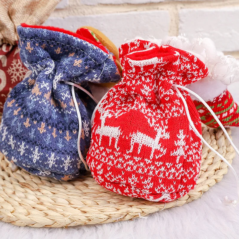MerryBags – Lussuosi e riutilizzabili - Sacchetti regalo natalizi festosi