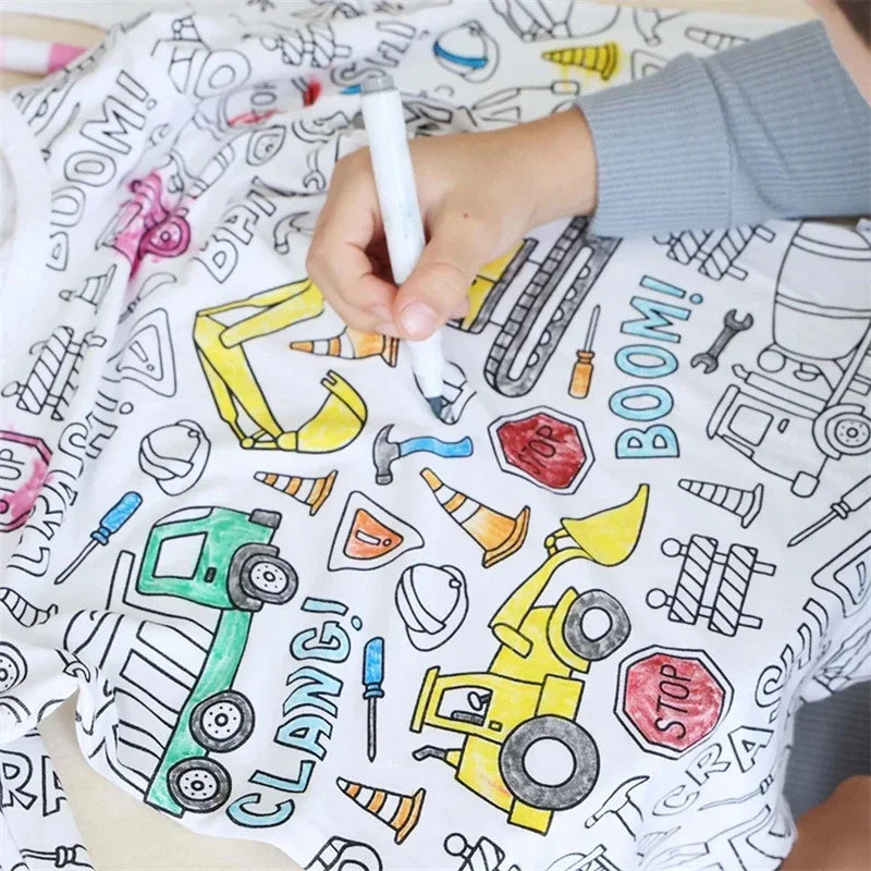 DIY Pajama Set™ – Colore e sogno – Colours Set pigiama per bambini