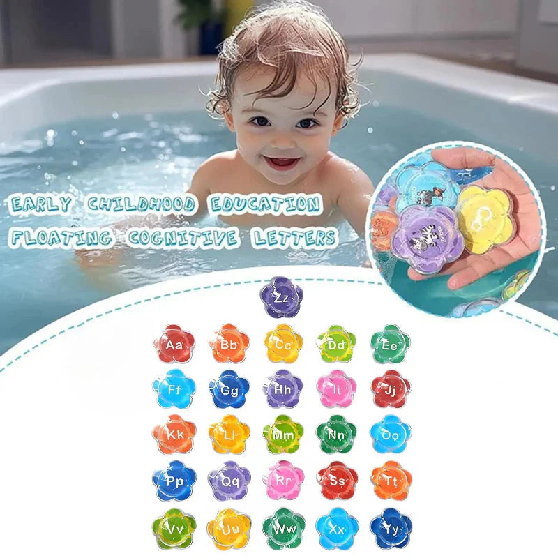 BubbleAlphabet – Morbido ed educativo – Lettere d'acqua