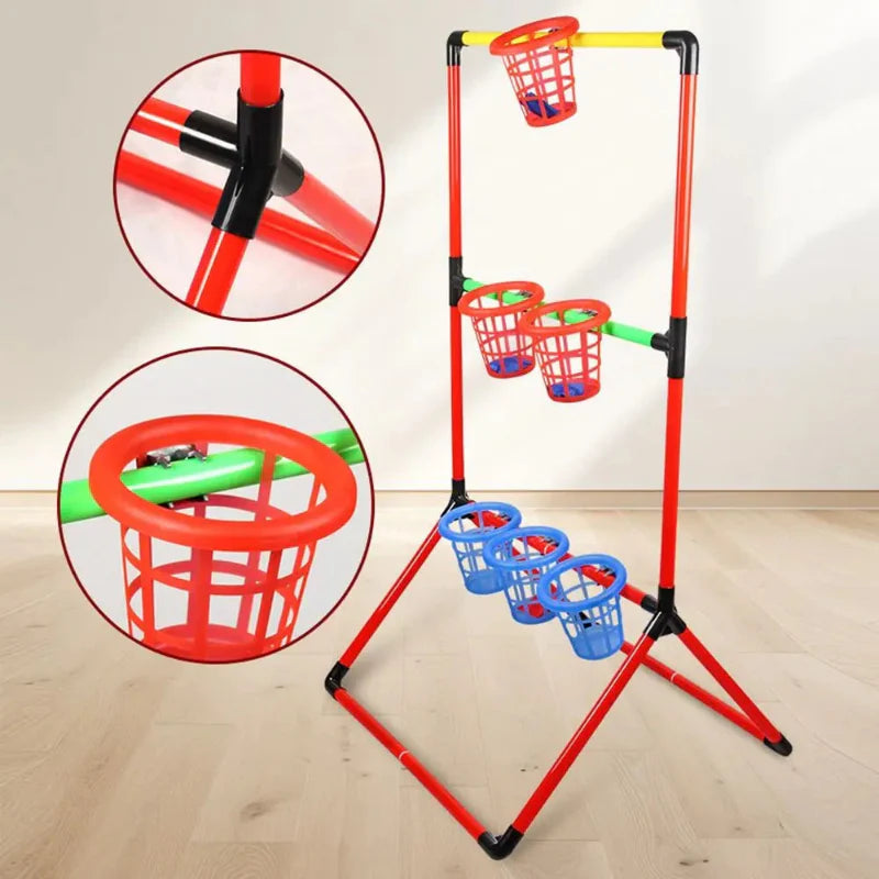 Sandbag Toss Game – Interattivo e all'aperto – Set di giochi con sacchetti di semi