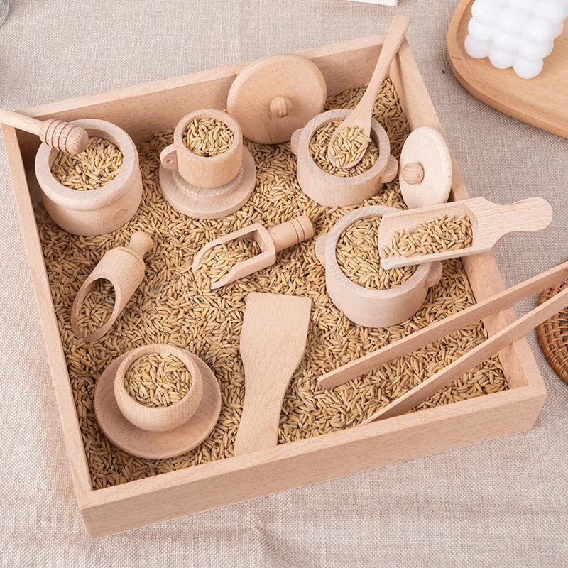 MiniMasterChef – Educativo e divertente – Set da gioco cucina in legno