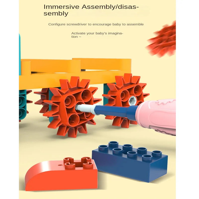 BuildPlay – Giocattoli educativi STEM - Set di costruzioni elettriche