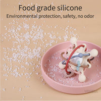 Thumbnail for Sensory Rattle Ball™ – Divertimento con la presa morbida – Giocattoli da dentizione in silicone per bambini
