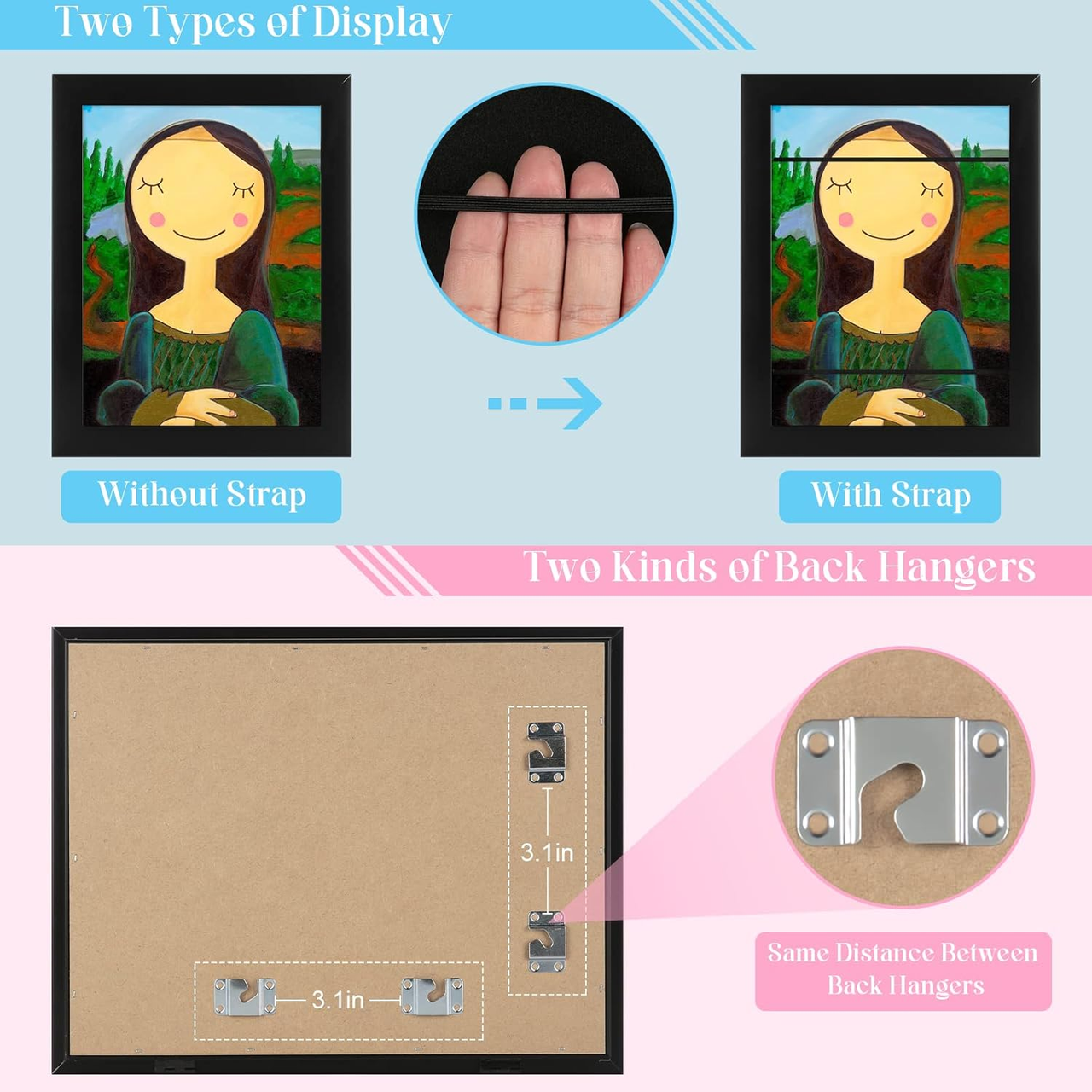 LittleGallery – Divertente ed educativo – Cornice artistica A4
